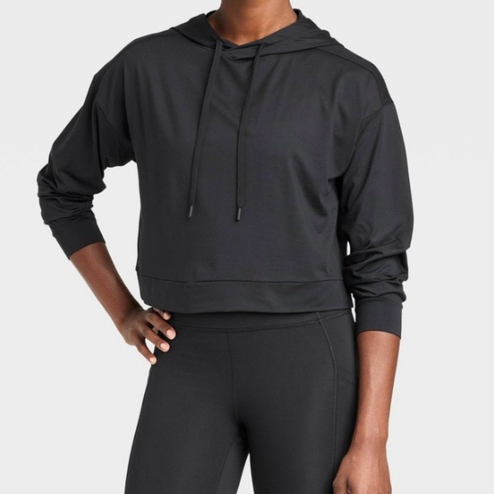 Women's Soft Stretch Hoodie - All In Motion Black XS 02937